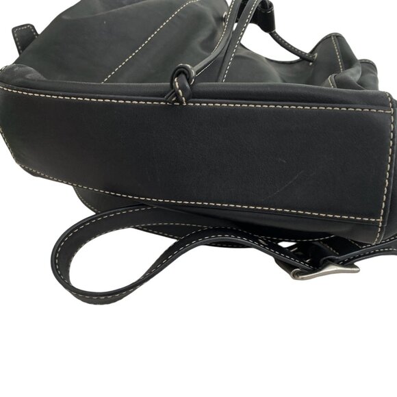 Coach Legacy Backpack 9569 Black Leather - Picture 6 of 7